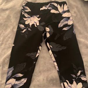 TWO pair Calvin Klein Workout Leggings, 3/4 length